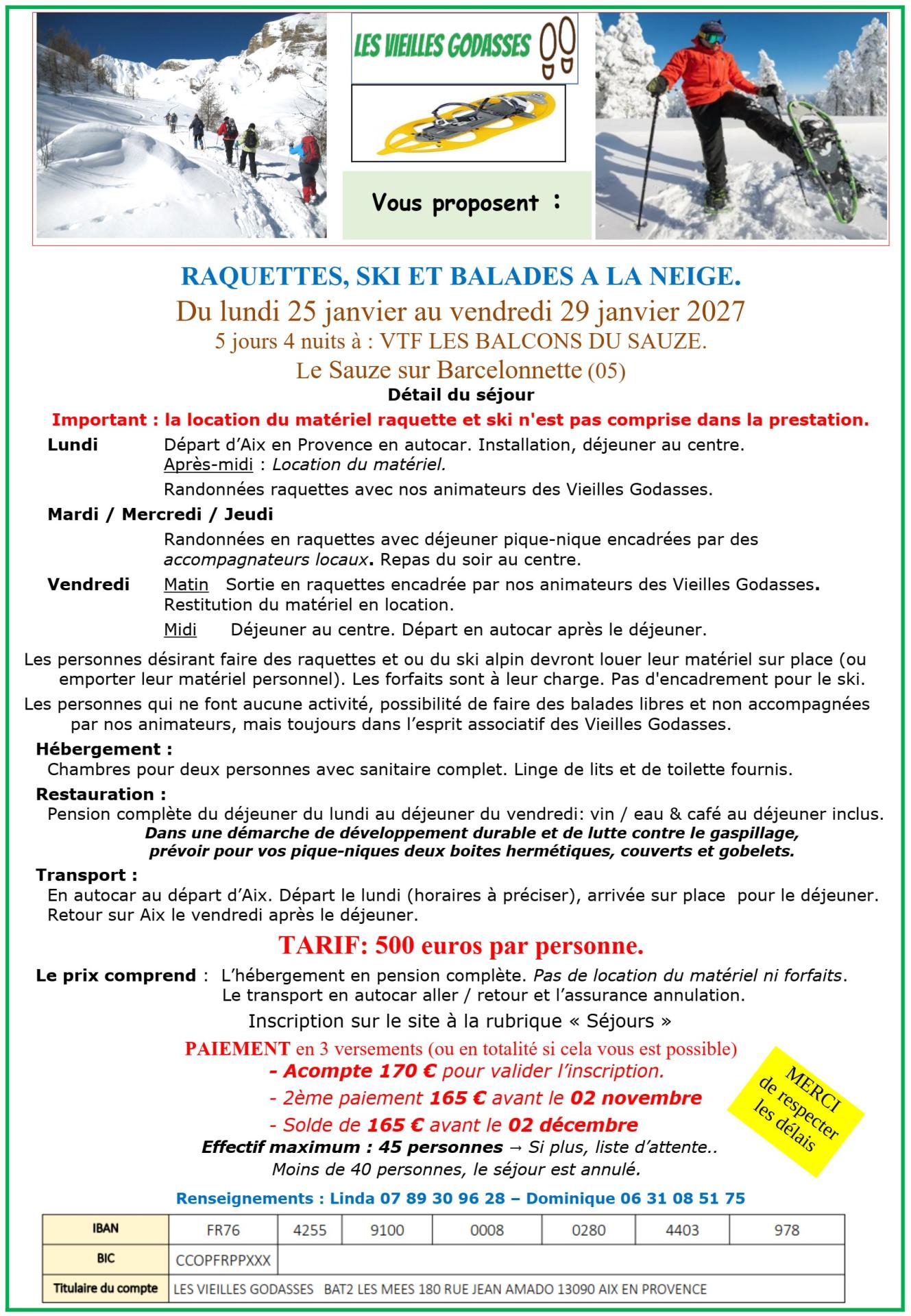 Sauze fiche info pour site